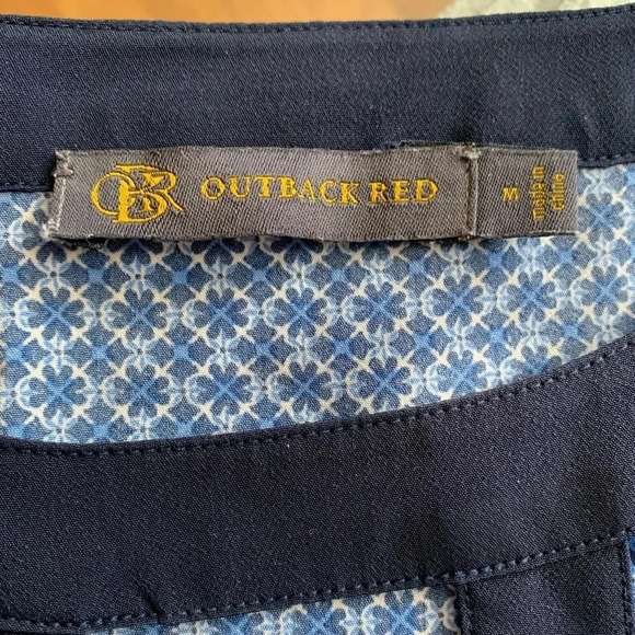 Outback Red Shift Dress with Square Cutout - Picture 6 of 8